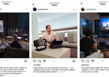 Wait… What? Oscar-winning filmmakers are utilizing this moveable projector from JMGO???