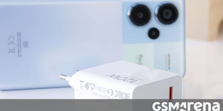 Xiaomi Redmi Note 13 Professional+ battery life take a look at